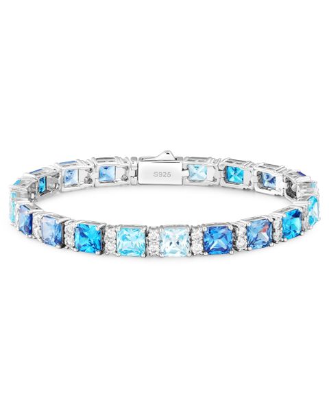 S925 OCEAN DRIP MOISSANITE BRACELET