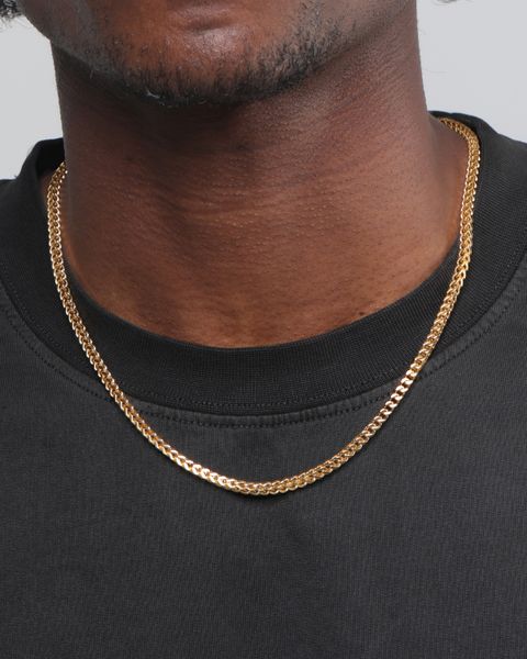 CLEAN FRANCO CHAIN - 3MM 18K GOLD