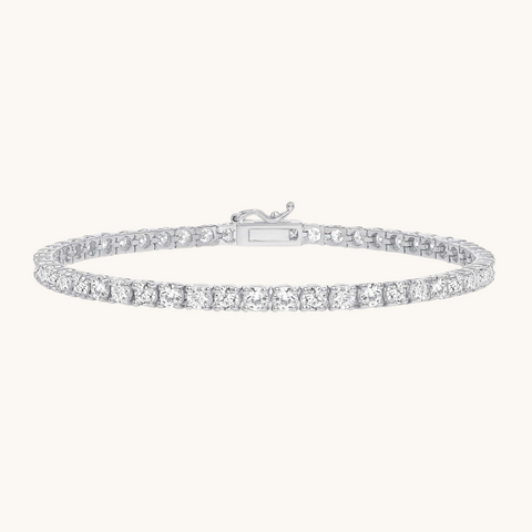 14K Gold Lab-Grown Diamond Tennis Bracelet