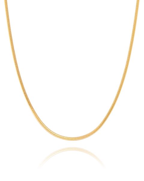 CLEAN SNAKE CHAIN - 2MM 18K GOLD