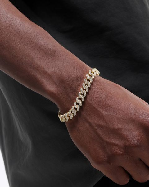 CUBAN LINK BRACELET - 9MM GOLD