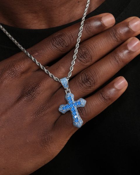 BLUE CROSS PENDANT