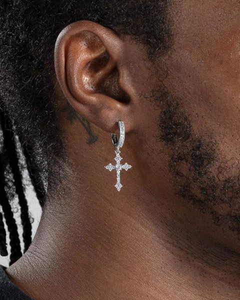 FAITH EARRINGS - WHITE GOLD