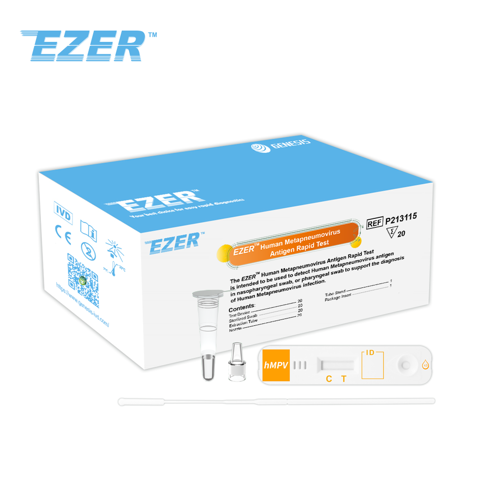 Teste rápido de antígeno de metapneumovírus humano EZER™
