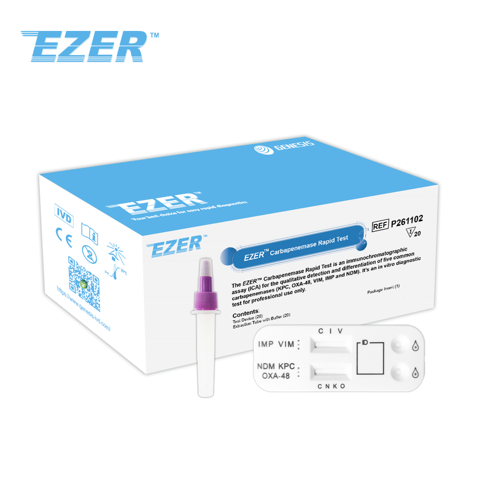 Teste Rápido EZER™ Carbapenemase