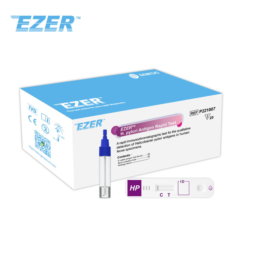 Teste rápido de antígeno H. pylori EZER™