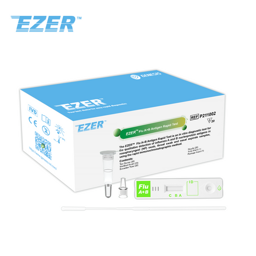 Prueba rápida de antígeno de gripe A/B-antígeno de gripe A y B EZER™