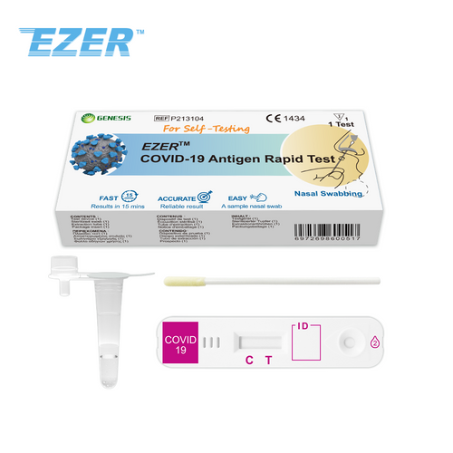 Dispositivo de prueba rápida de antígeno COVID-19 EZER™