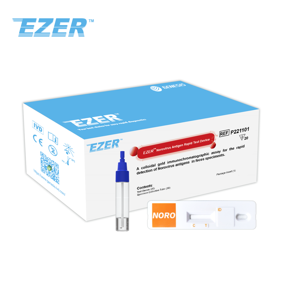 Dispositivo per test rapido dell&#39;antigene del norovirus EZER™