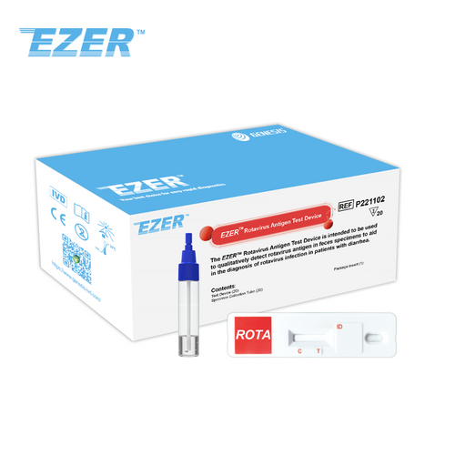 Dispositivo de prueba rápida de antígeno de rotavirus EZER™