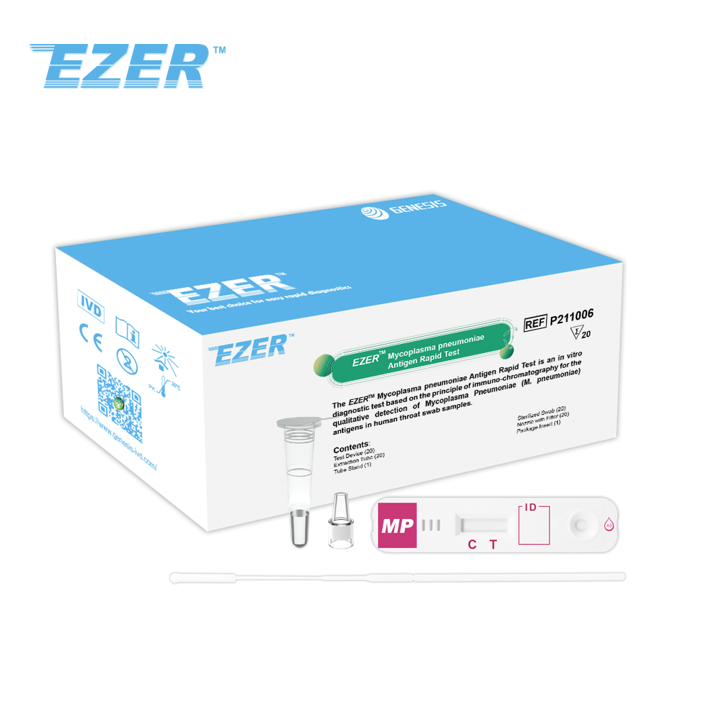 Teste rápido de antígeno de Mycoplasma pneumoniae EZER™