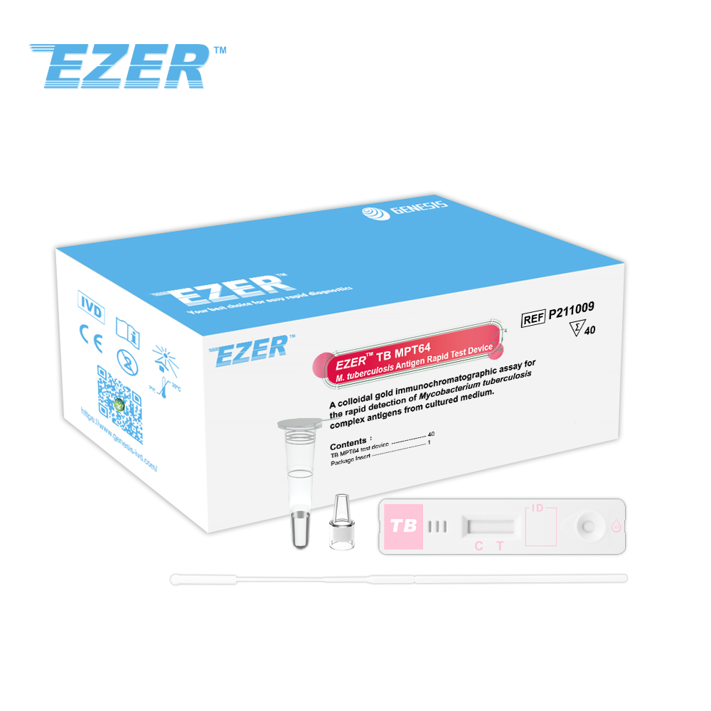 Teste rápido de antígeno EZER™ TB MPT64