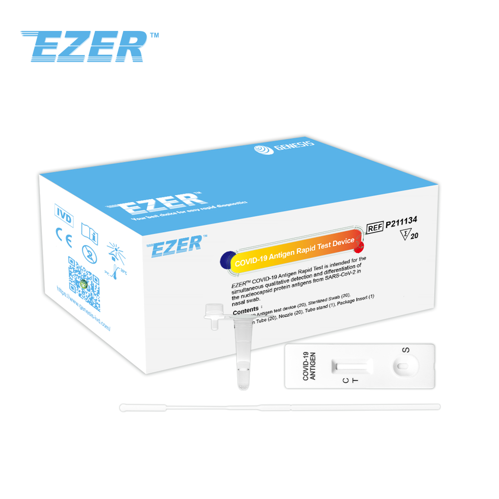 Dispositif de test rapide d&#39;antigène EZER™ COVID-19