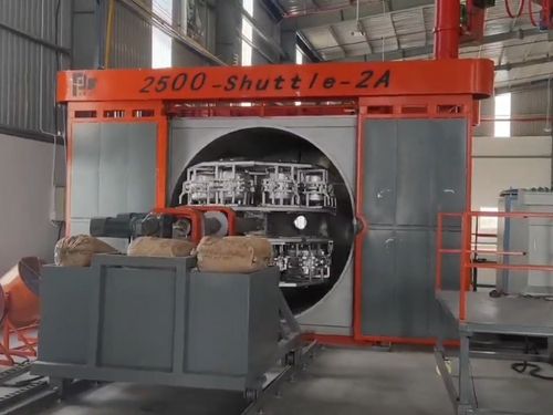 Shuttle Rotomolding Machine