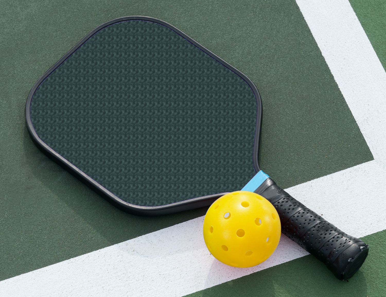 Premium rotational molded pickleball with enhanced durability for competitive sports