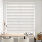 Persilux Dual-Layer Zebra Blackout Shades for Office