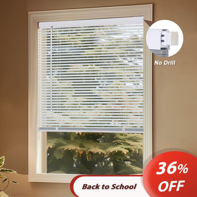 No Drill No Tools Mini Blinds
