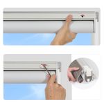Easy No Drill Installation for Custom Motorized Roller Shades