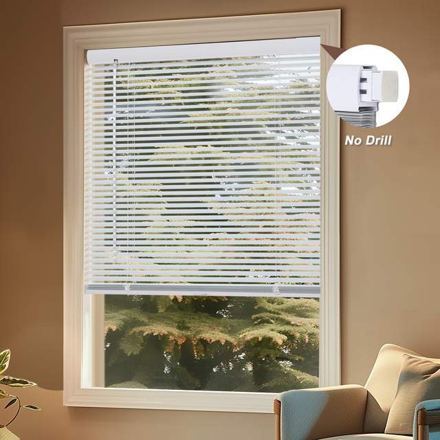 No Drill No Tools Mini Blinds