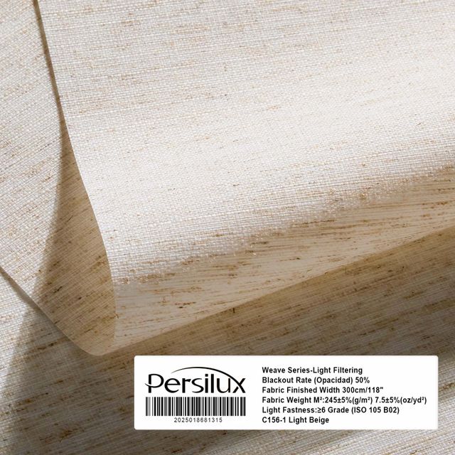 Fabric Sample For Persilux Linen Fabric Roller Shades