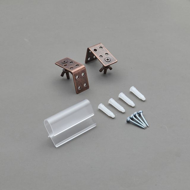 Wood Track Roman Shades Mounting Brackets