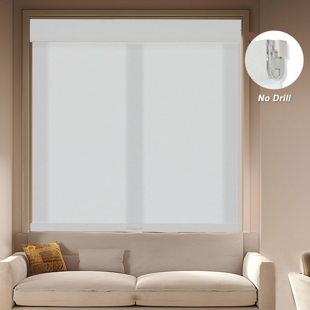 No Drill No Tools Roller Shades