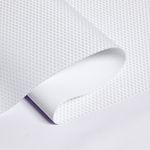 Persilux blackout fabric window shades in white