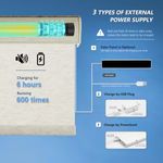 Persilux rechargeable motorized linen roller shades with long-lasting battery life