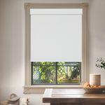 Persilux Bamboo Style Roller Blinds with Blackout fabric