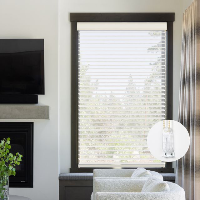 Linen Shangri-La Sheer Shades