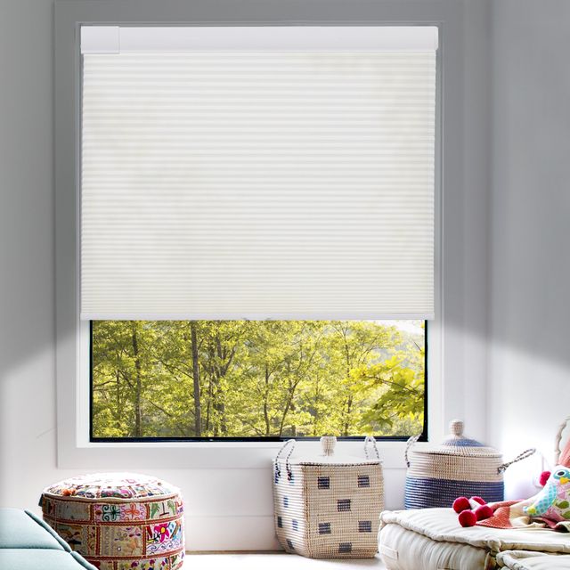 No Drill No Tools Bottom-Up Only Cellular Shades (1" cell )