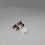 Persilux Wood Track Roman Shades Mounting Brackets