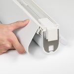 Easy No Drill Installation for Custom Motorized Roller Shades