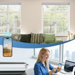 Smart Home Compatible Motorized light filtering Shangri-La shades