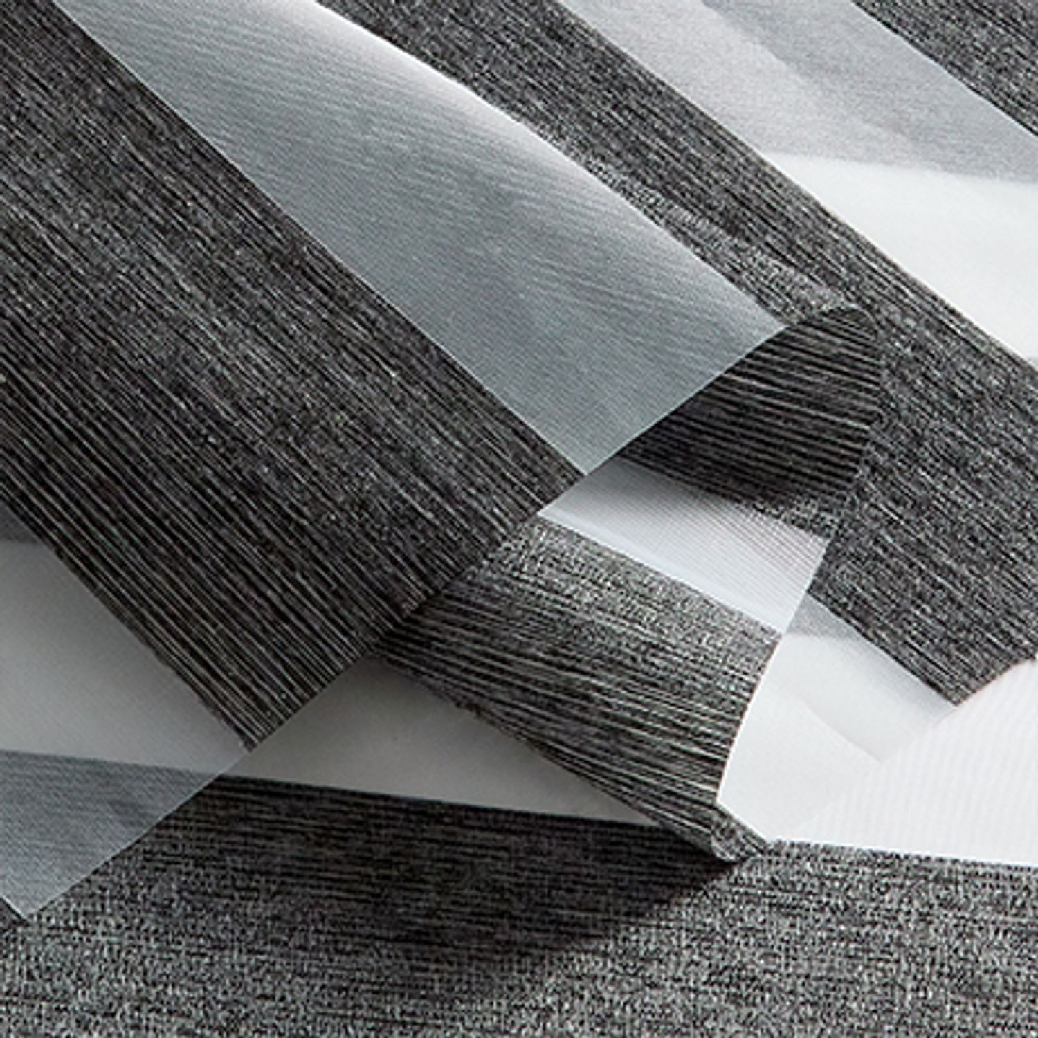 Persilux Fabric Sample For Verina Zebra Shades RS2255 flint color