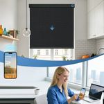 Smart Home Compatible Motorized 1% Openness Basic Solar Shades