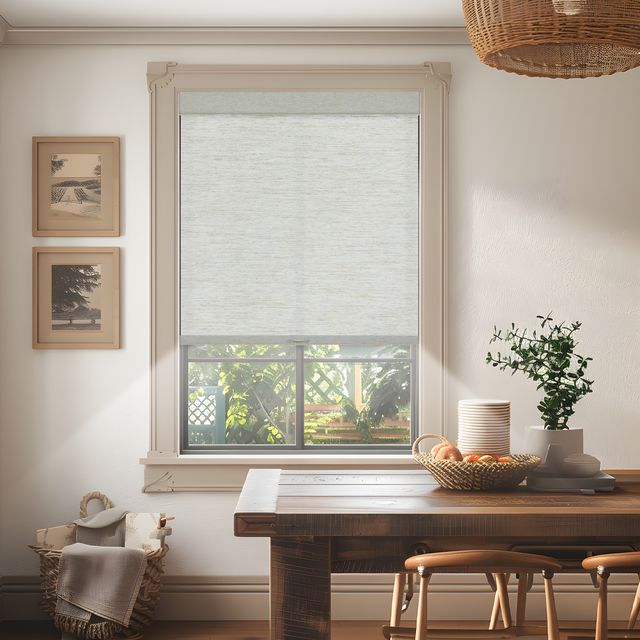 Maderia Linen Light Filtering Roller Blinds