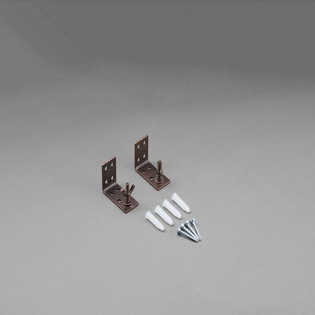 Wood Track Roman Shades Mounting Brackets