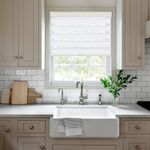 Persilux Dual-Layer Zebra Blackout Shades in white
