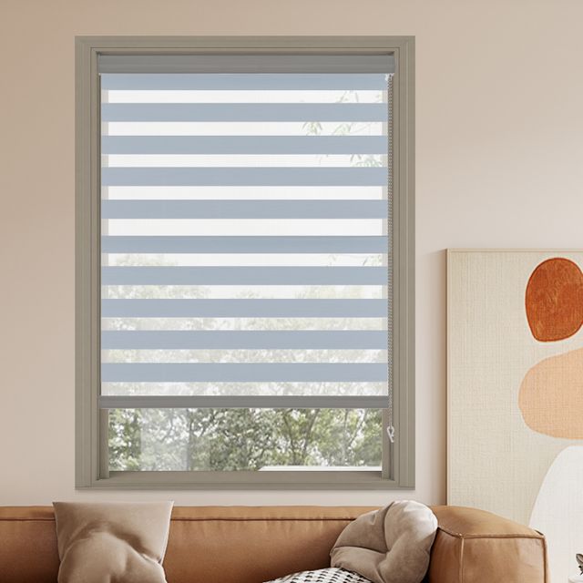 Ready Made Corded Zebra Blinds - Blackout