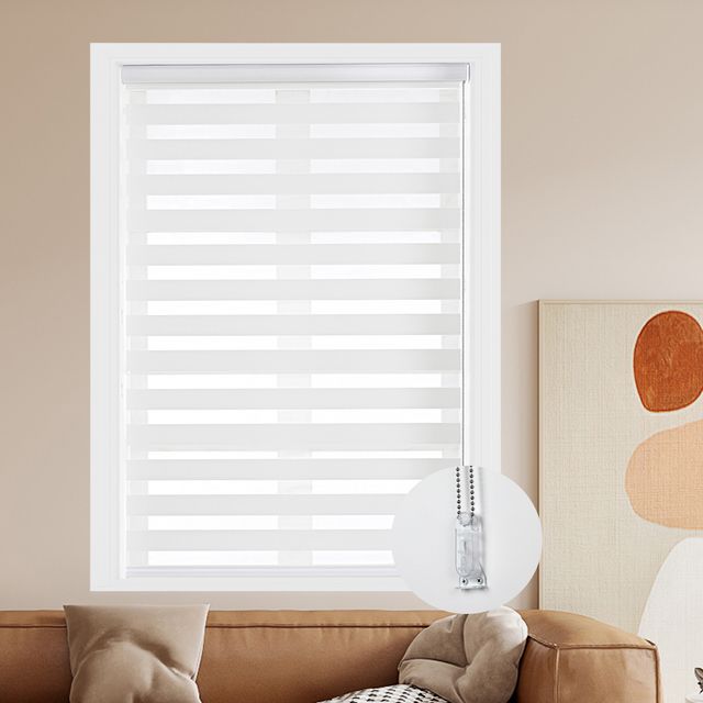 Persilux Customized Light Control Zebra Blinds