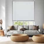 Persilux No Drill No Tools Mini Blinds in bedroom