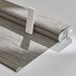No Drill Mounting System for Motorized Linen Roller Shades