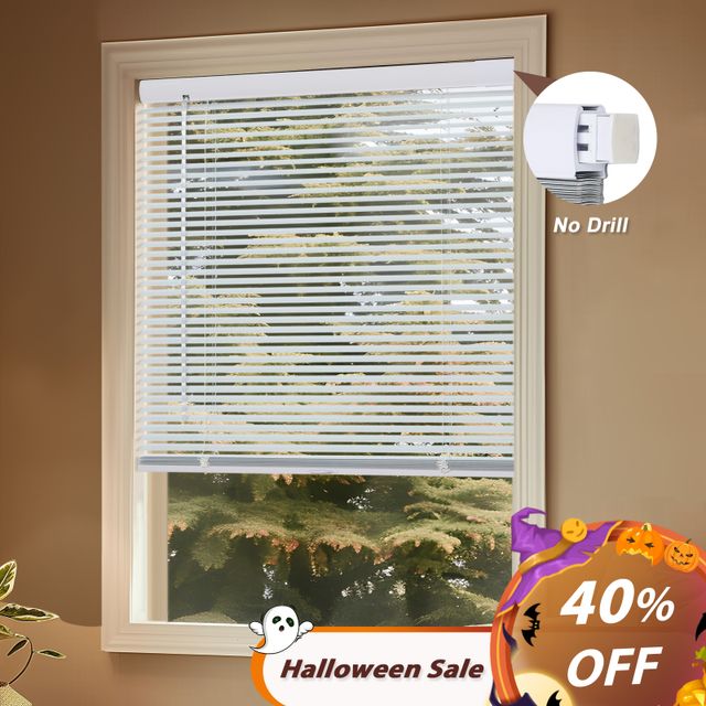 No Drill No Tools 1" Mini Blinds
