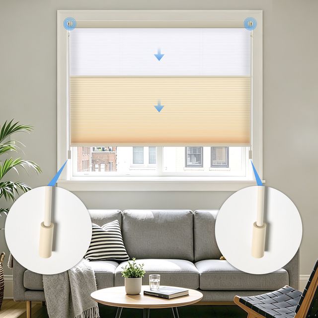 Eve Motionblinds Motorized Top Down Bottom Up Cellular Shades