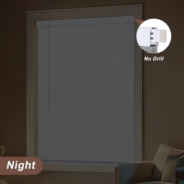 No Drill No Tools Mini Blinds