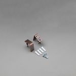 Persilux Wood Track Roman Shades Mounting Brackets