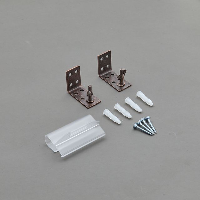 Wood Track Roman Shades Mounting Brackets