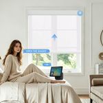 Motorized 3% Openness Basic Solar Shades for bedroom