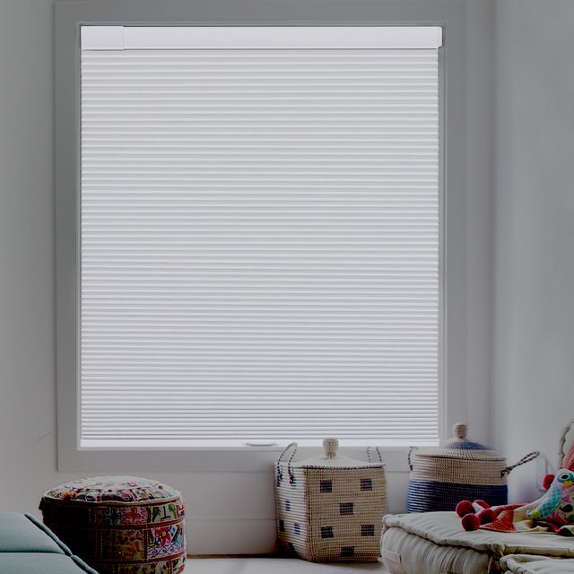 No Drill No Tools Blackout Cellular Shades (1" cell )